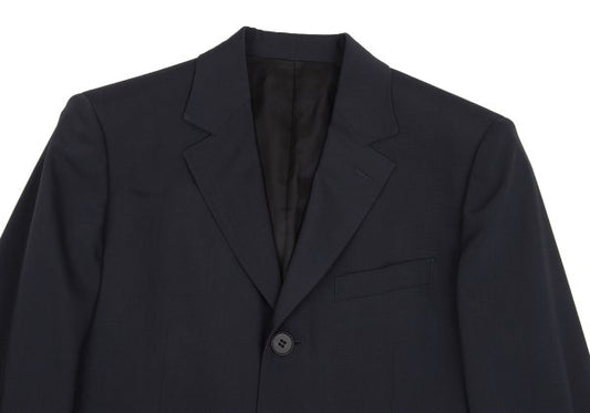 Jean Paul GAULTIER Wool Blend Stretch Jacket Navy Size 48