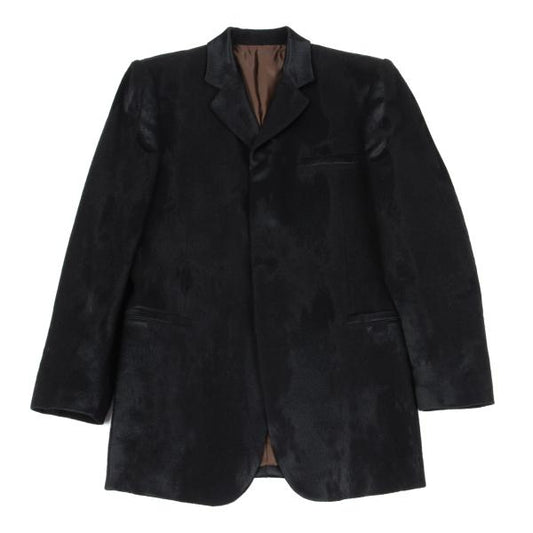 Jean Paul GAULTIER CLASSIQUE Wool Jacket Black Size 48