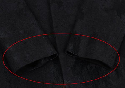 Jean Paul GAULTIER CLASSIQUE Wool Jacket Black Size 48