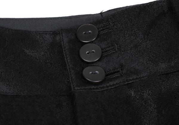 Jean Paul GAULTIER CLASSIQUE Jacquard Jacket Black Size 48