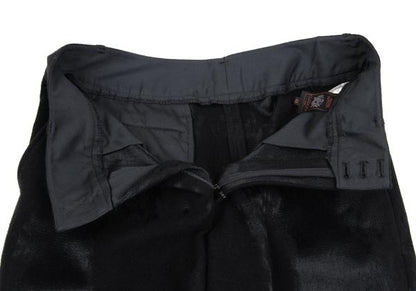 Jean Paul GAULTIER CLASSIQUE Jacquard Jacket Black Size 48