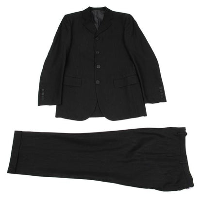 Jean Paul GAULTIER HOMME Rayon Lame Set-up Black Size 48