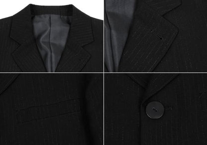 Jean Paul GAULTIER HOMME Rayon Lame Set-up Black Size 48