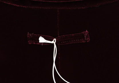 Jean Paul GAULTIER HOMME Velvet Jacket Bordeaux Size 48