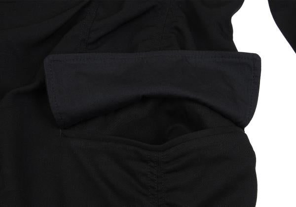 Jean Paul GAULTIER HOMME Wool Rayon Jacket Black Size 48