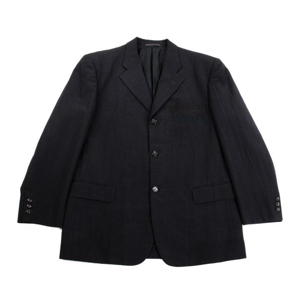 COMME des GARCONS HOMME Contrasting Jacket Gray Size M