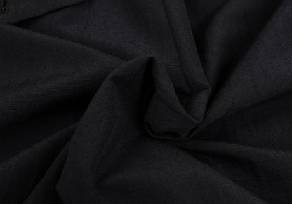 COMME des GARCONS HOMME Dark Gray Wool Pleated Pants Size S