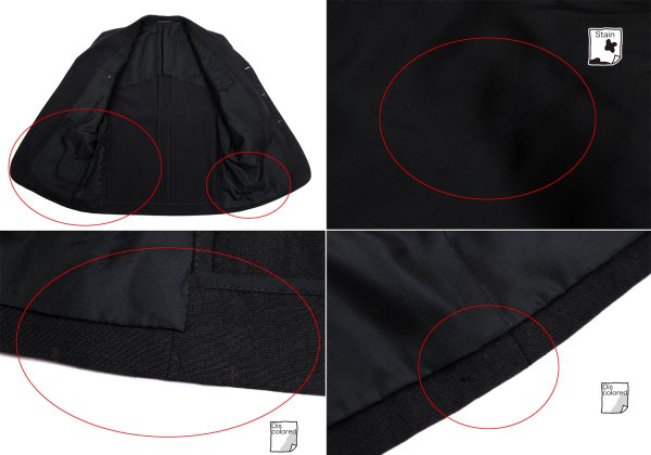 COMME des GARCONS HOMME Dark Gray Pocket Jacket Size M