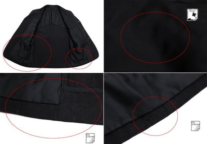 COMME des GARCONS HOMME Dark Gray Pocket Jacket Size M