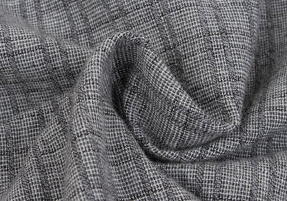 COMME des GARCONS HOMME Wool Cotton Check Jacket Gray Size M