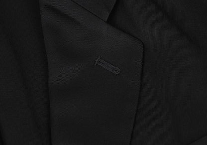 COMME des GARCONS HOMME Shiny Double Jacket Black Size M