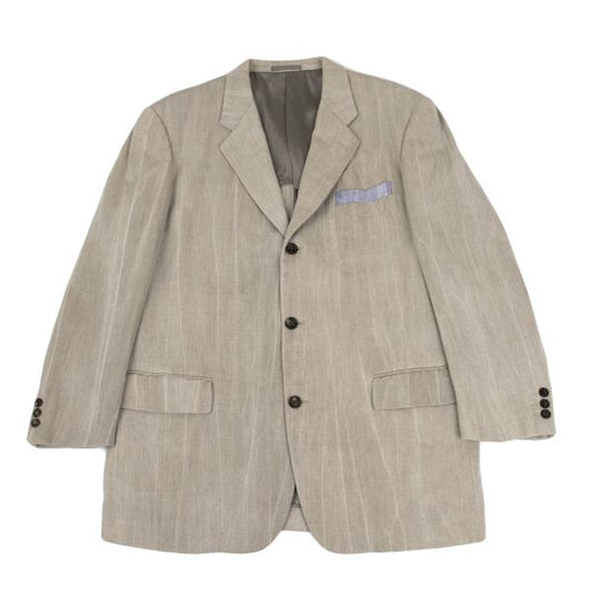 COMME des GARCONS HOMME Wool Blend Jacket Beige Size M