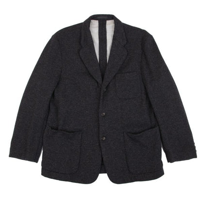 COMME des GARCONS HOMME Wool Silk Jacket Charcoal Size M