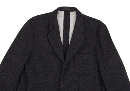COMME des GARCONS HOMME Wool Silk Jacket Charcoal Size M
