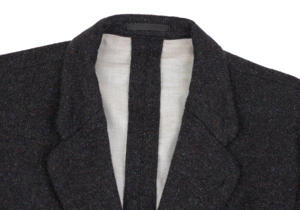 COMME des GARCONS HOMME Wool Silk Jacket Charcoal Size M