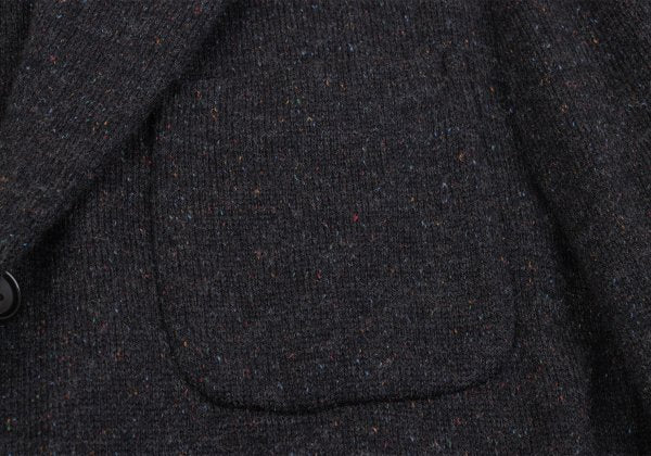 COMME des GARCONS HOMME Wool Silk Jacket Charcoal Size M