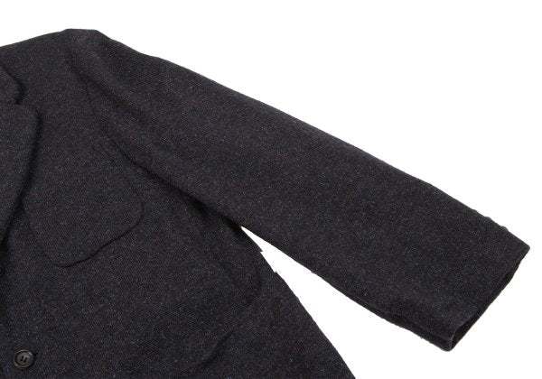 COMME des GARCONS HOMME Wool Silk Jacket Charcoal Size M