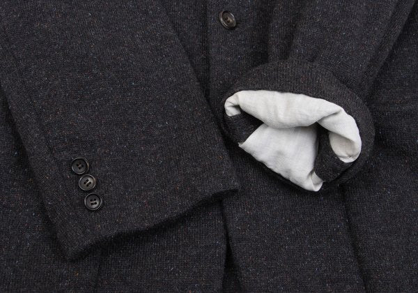 COMME des GARCONS HOMME Wool Silk Jacket Charcoal Size M