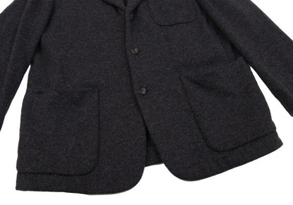 COMME des GARCONS HOMME Wool Silk Jacket Charcoal Size M