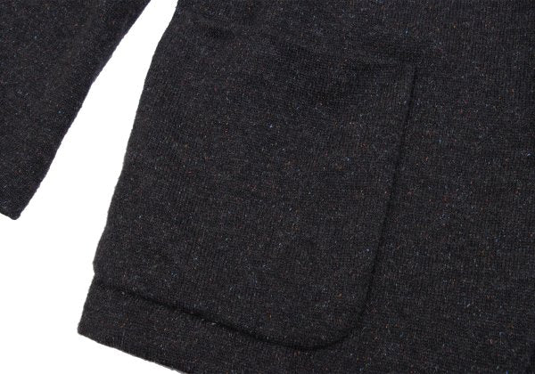 COMME des GARCONS HOMME Wool Silk Jacket Charcoal Size M