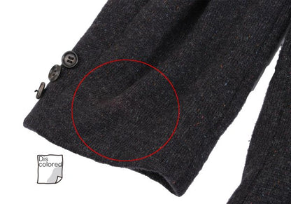 COMME des GARCONS HOMME Wool Silk Jacket Charcoal Size M