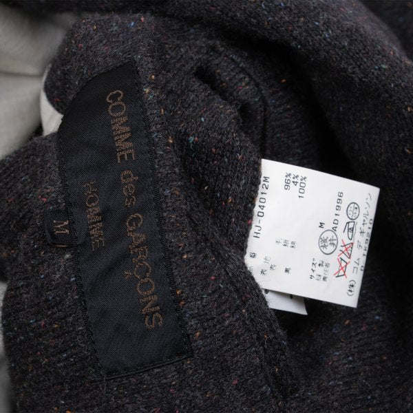 COMME des GARCONS HOMME Wool Silk Jacket Charcoal Size M