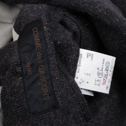 COMME des GARCONS HOMME Wool Silk Jacket Charcoal Size M