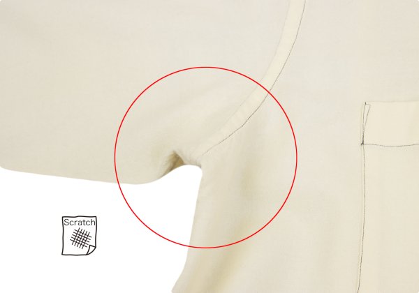 COMME des GARCONS HOMME Wool Stitch Long Shirt White Size M