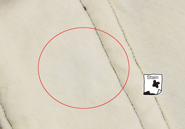 COMME des GARCONS HOMME Wool Stitch Long Shirt White Size M