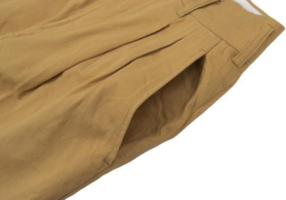COMME des GARCONS HOMME Cotton Twill Pants Beige Size S
