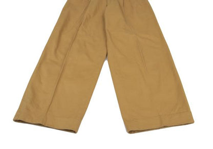 COMME des GARCONS HOMME Cotton Twill Pants Beige Size S
