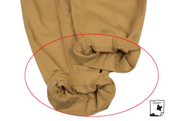 COMME des GARCONS HOMME Cotton Twill Pants Beige Size S