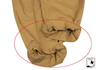 COMME des GARCONS HOMME Cotton Twill Pants Beige Size S