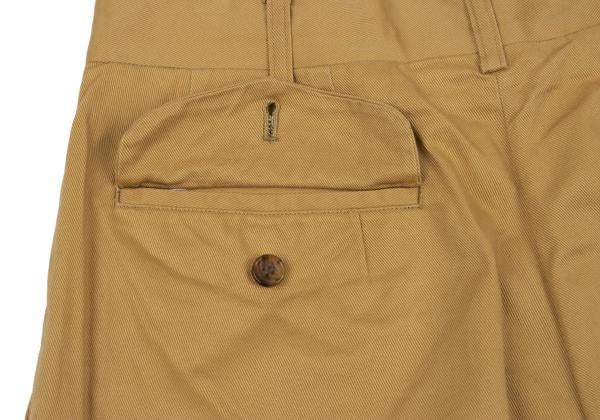 COMME des GARCONS HOMME Cotton Twill Pants Beige Size S