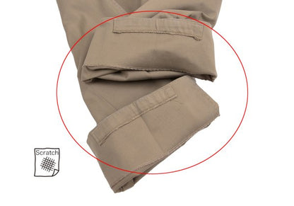 CDG HOMME Cotton Twill Wide Pants Beige Size S