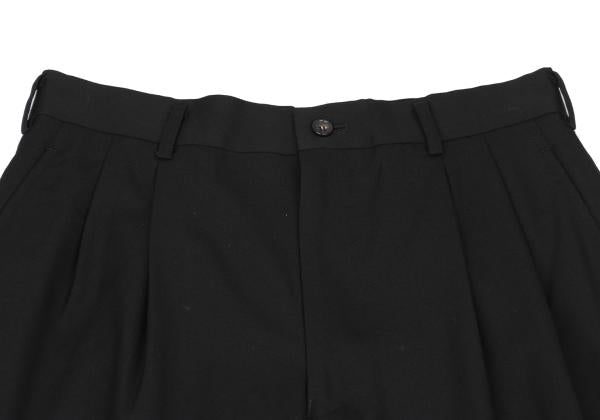 COMME des GARCONS HOMME Wool Gabardine Pants Black Size S