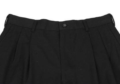 COMME des GARCONS HOMME Wool Gabardine Pants Black Size S