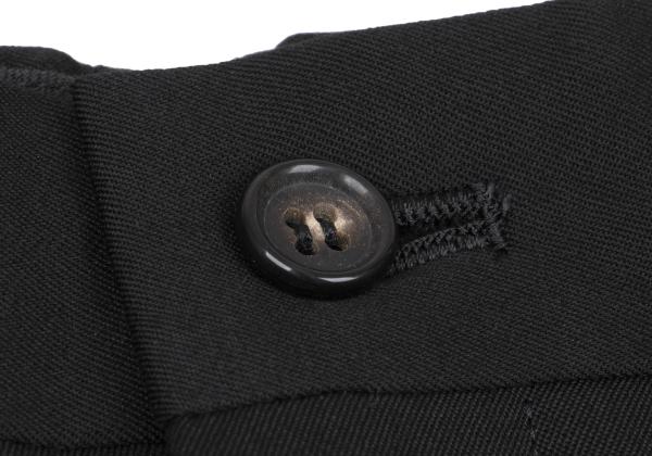 COMME des GARCONS HOMME Wool Gabardine Pants Black Size S