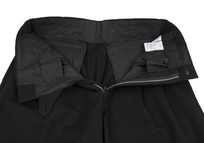 COMME des GARCONS HOMME Wool Gabardine Pants Black Size S