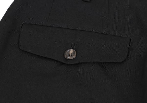 COMME des GARCONS HOMME Wool Gabardine Pants Black Size S
