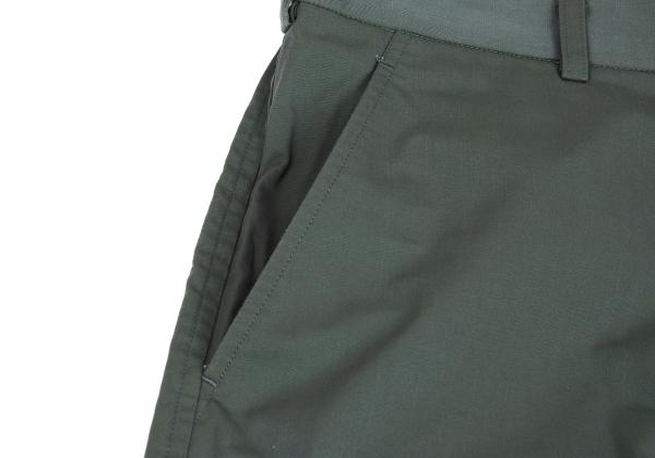 COMME des GARCONS HOMME Washed Cotton Pants Green Size S