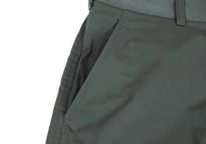 COMME des GARCONS HOMME Washed Cotton Pants Green Size S