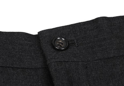 COMME des GARCONS HOMME Wool Pleated Pants Grey Size S