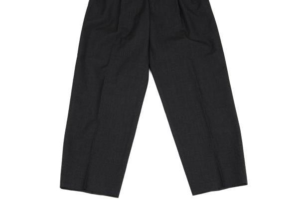 COMME des GARCONS HOMME Wool Pleated Pants Grey Size S