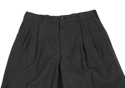 COMME des GARCONS HOMME Summer Wool Pants Gray Size S
