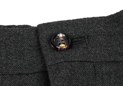 COMME des GARCONS HOMME Summer Wool Pants Gray Size S