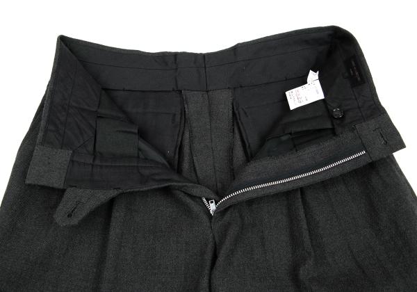 COMME des GARCONS HOMME Summer Wool Pants Gray Size S