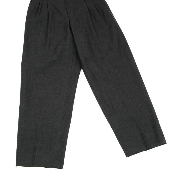 COMME des GARCONS HOMME Summer Wool Pants Gray Size S