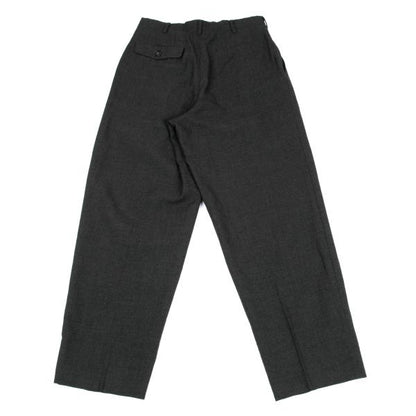 COMME des GARCONS HOMME Summer Wool Pants Gray Size S