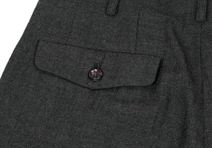 COMME des GARCONS HOMME Summer Wool Pants Gray Size S